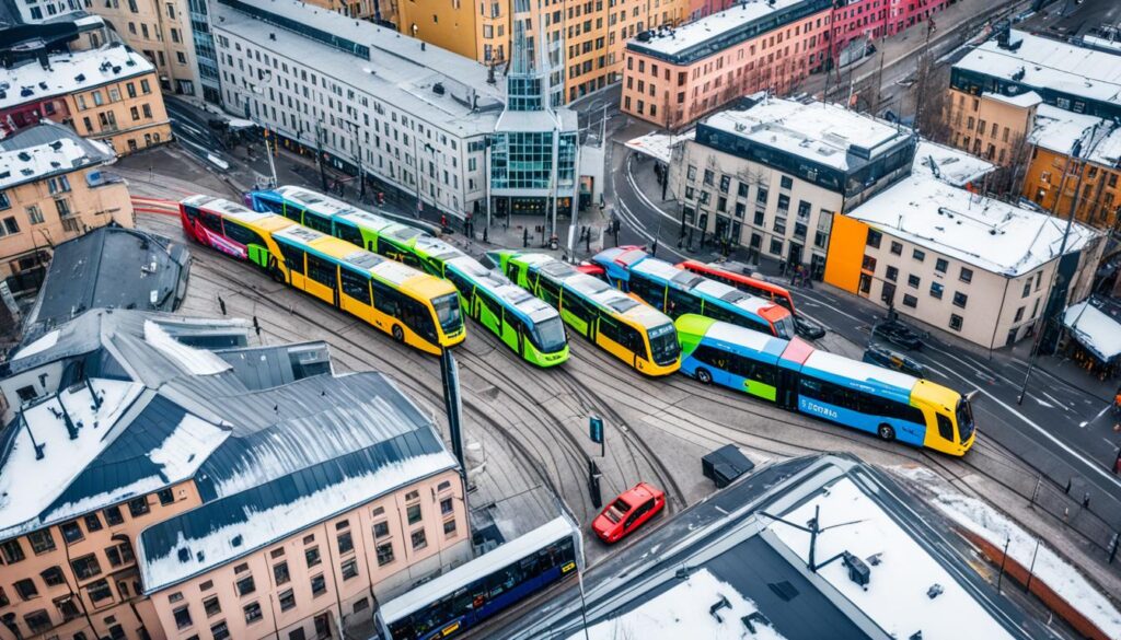 Turku public transportation system
