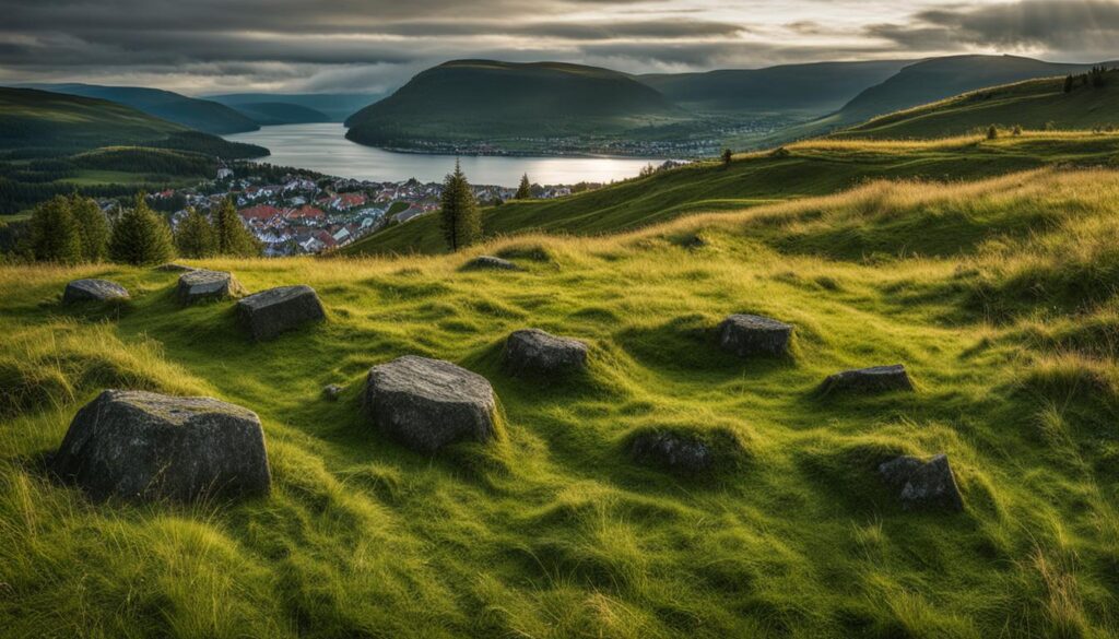 Viking sites Trondheim