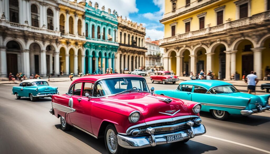 Vintage Car Tours in Havana