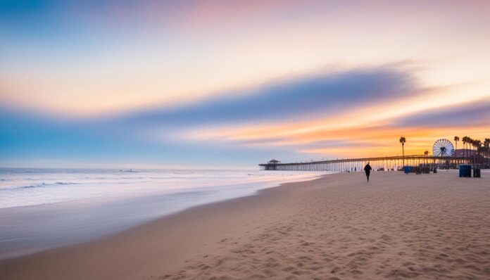 Walking from Venice to Santa Monica