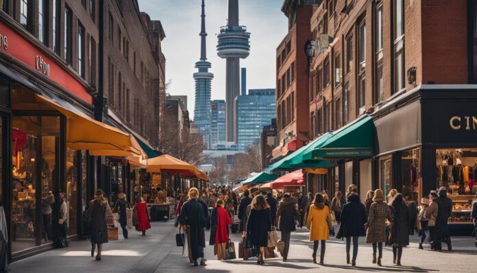 What are some of the best shopping hotspots in Toronto?