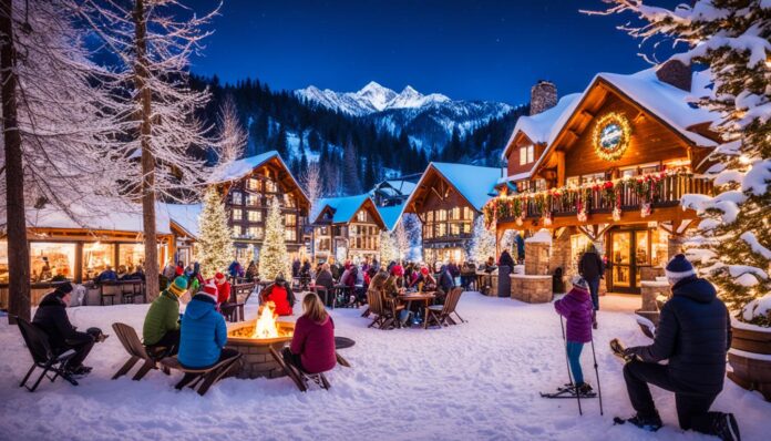 What are some winter travel ideas for destinations like Leavenworth, Washington?