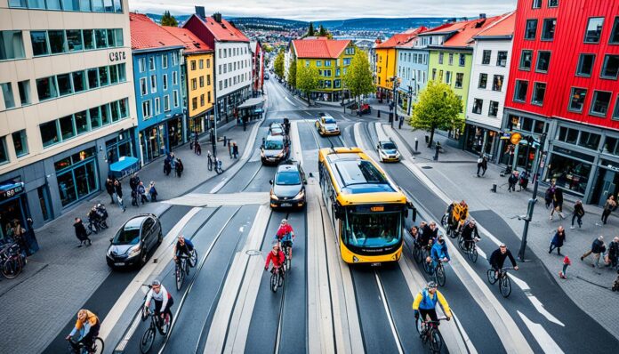 What is the best way to get around Trondheim?