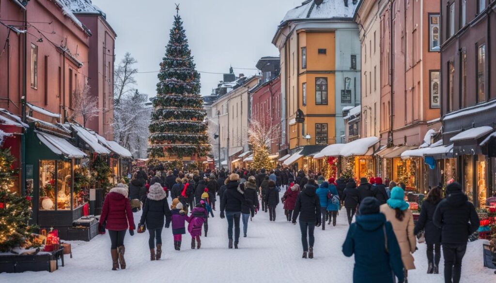 Winter Shopping in Tampere