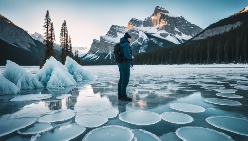 Winter photography Banff