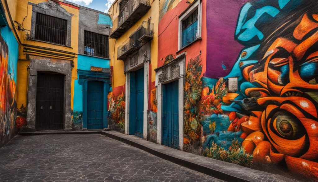 artistic neighborhoods in Mexico City