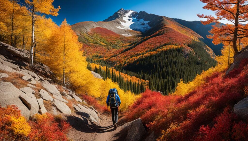 autumn leaf peeping hikes in the West