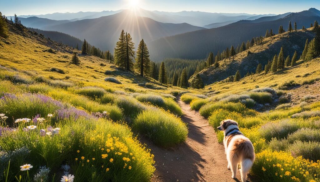 best trails for hiking with pets Carson City