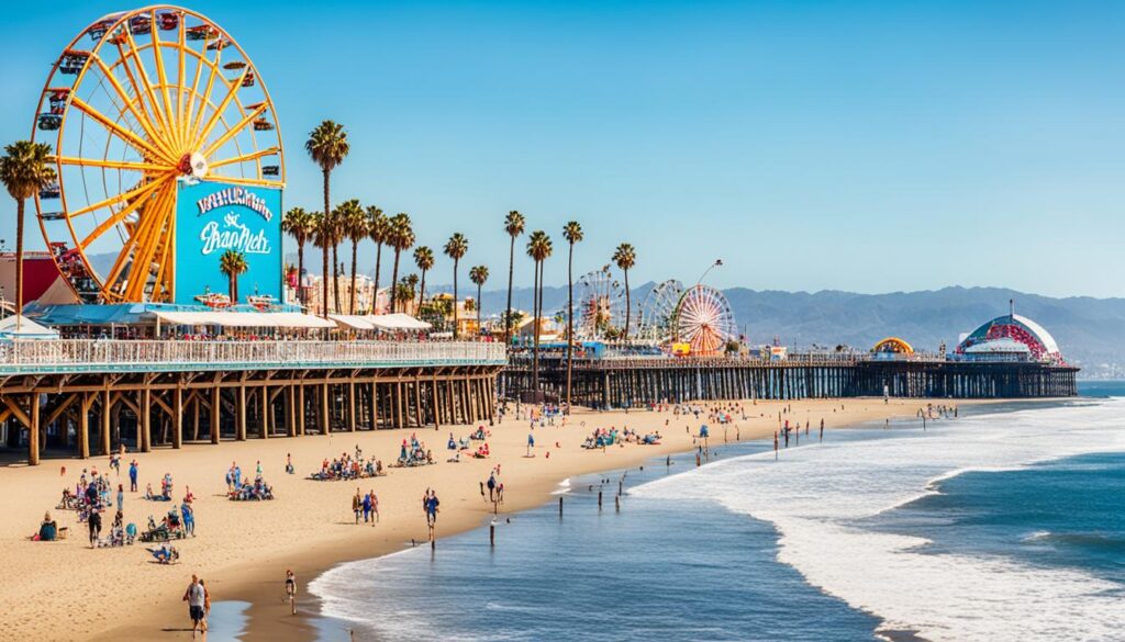 best walking route from Venice to Santa Monica