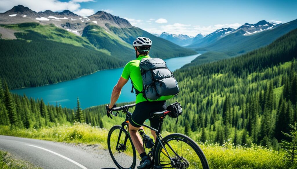 bikepacking trips Canada