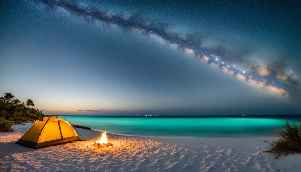 camping in Dry Tortugas