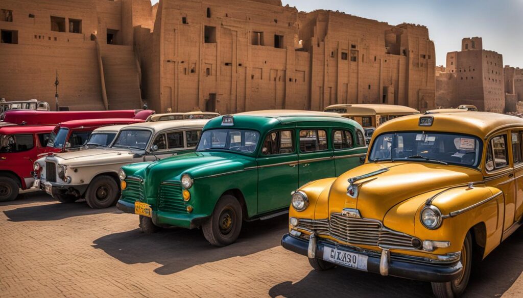 cost of transportation in Aswan
