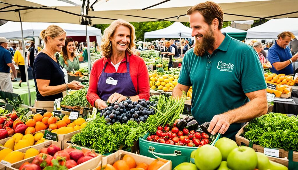 eco-friendly farmers market