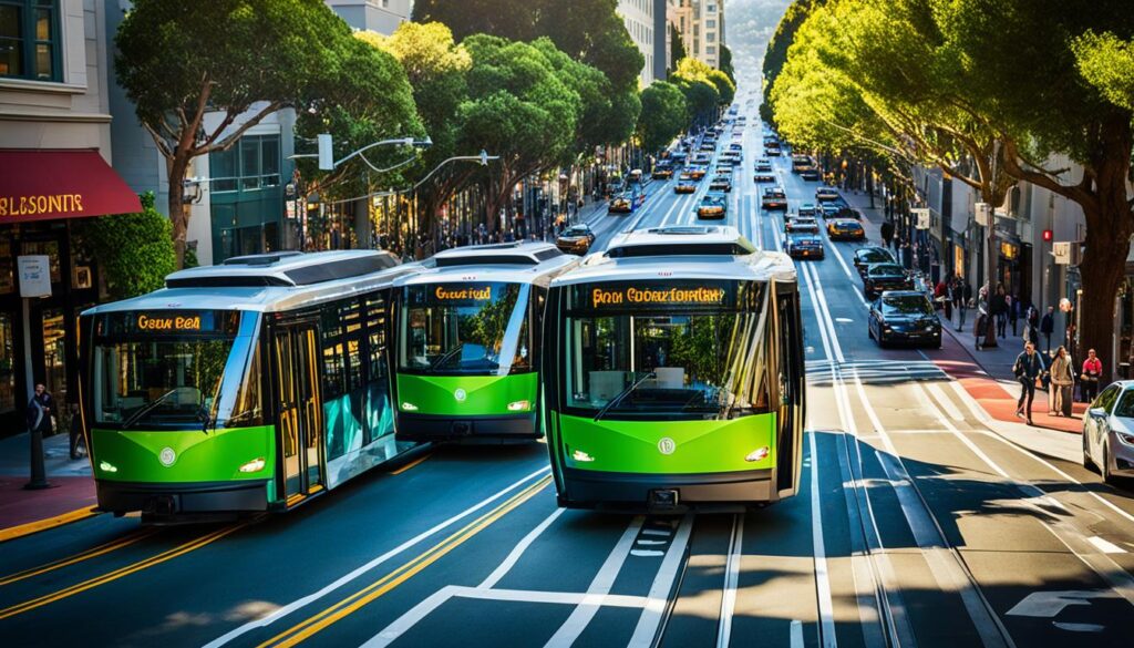 eco-friendly transportation in SF