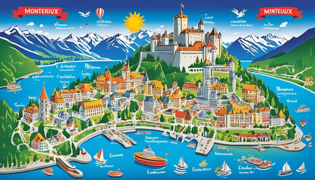 entrance fees to attractions in Montreux