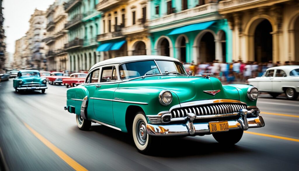 explore Havana in vintage cars