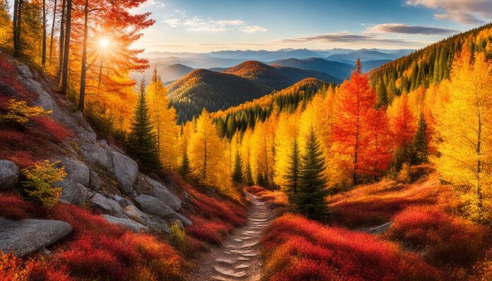 fall foliage hikes with stunning views in the US