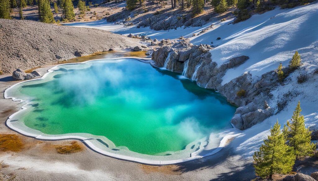 geothermal hot springs in northern Nevada