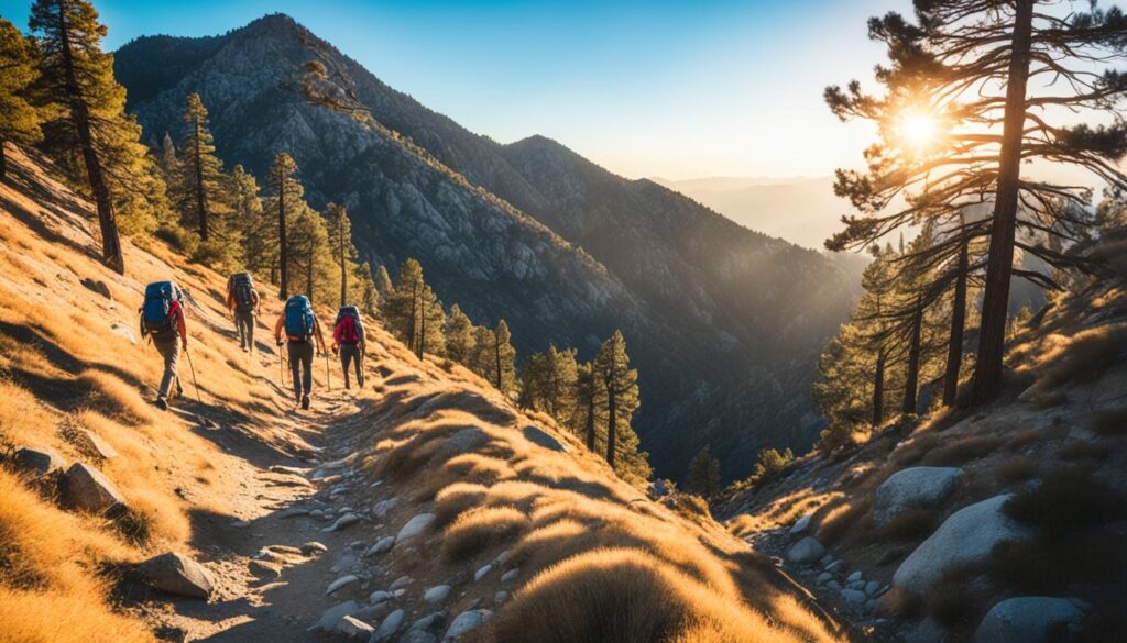 hiking and camping near Los Angeles