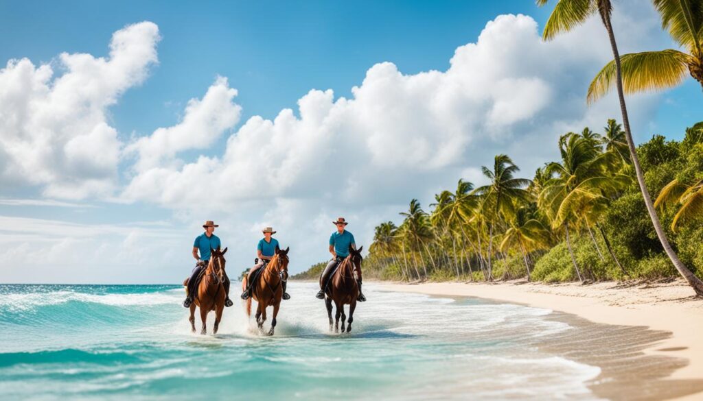 horseback riding vacation in the Caribbean