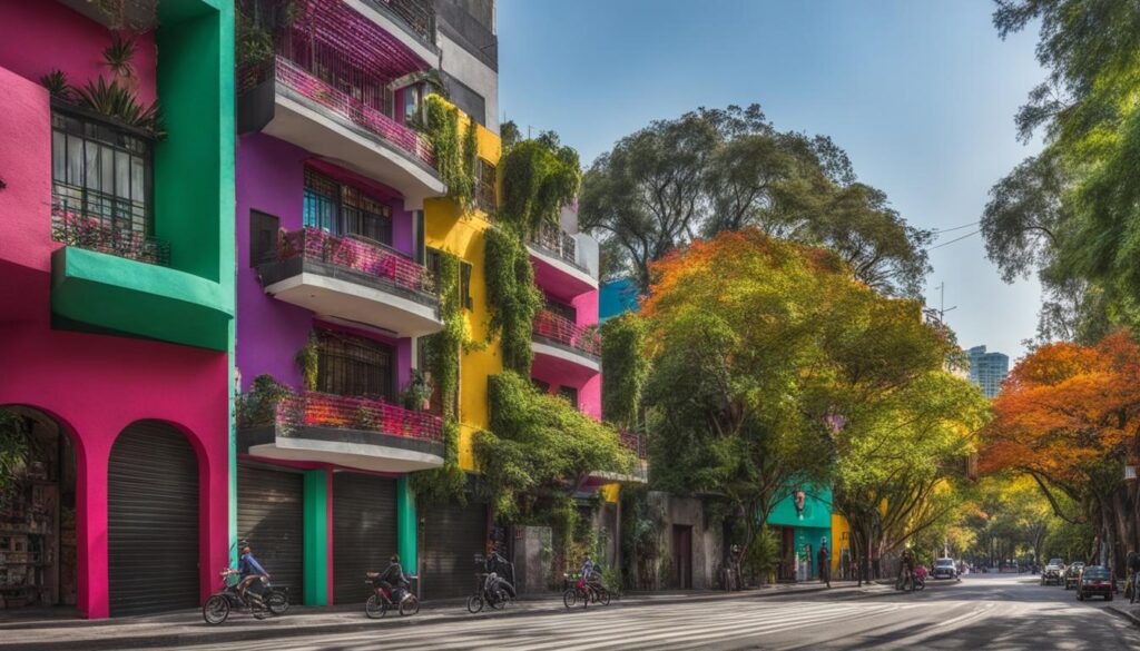 ideal neighborhoods to live in Mexico City