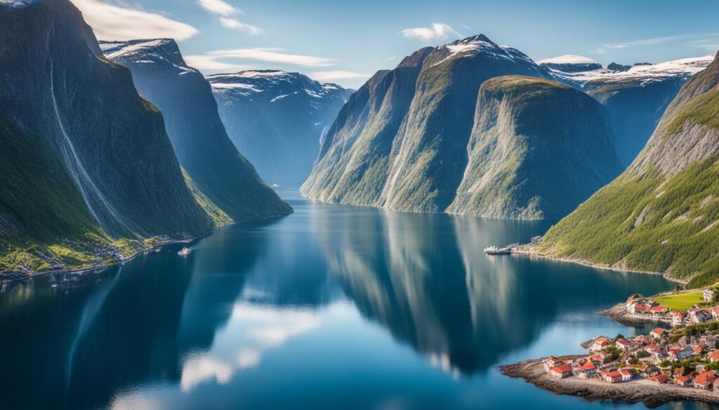 majestic fjords of Norway