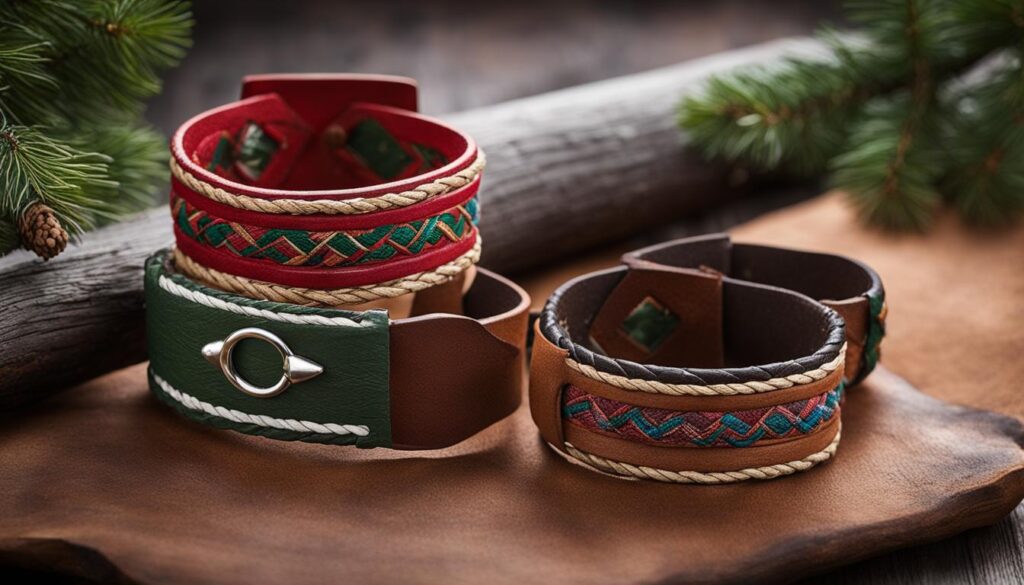 reindeer leather bracelets