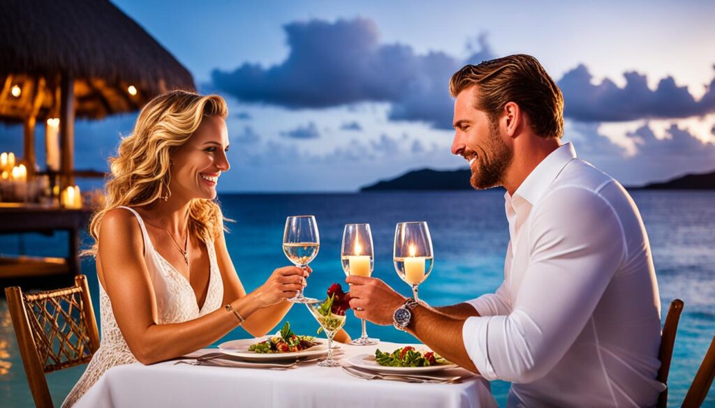 romantic dining experiences in the Caribbean