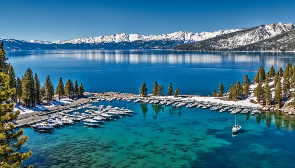 scenic beauty Lake Tahoe