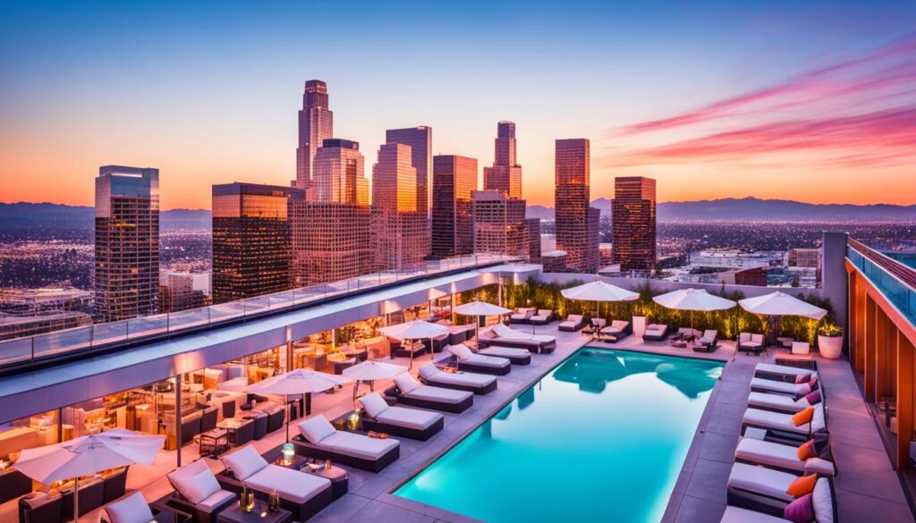 scenic rooftop bars LA
