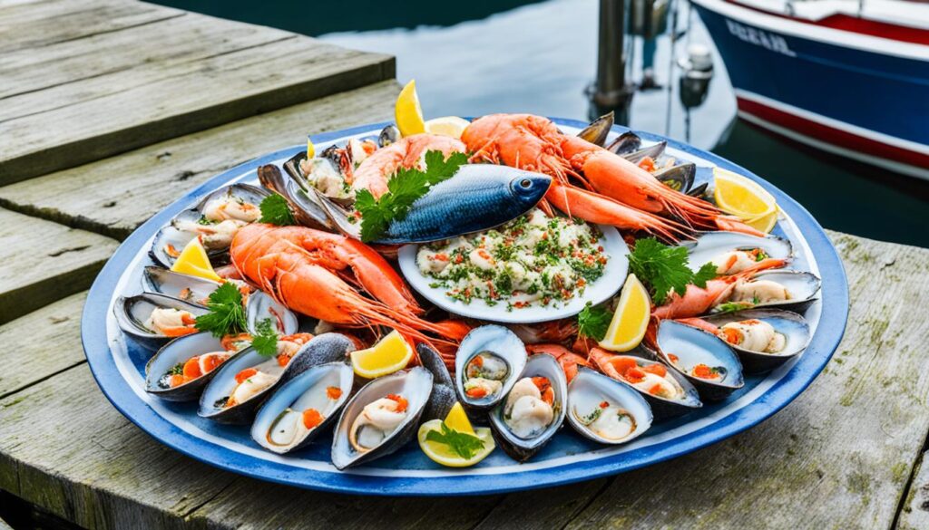 seafood dishes in Bergen