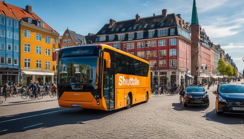 shuttle services from Copenhagen Airport to city center