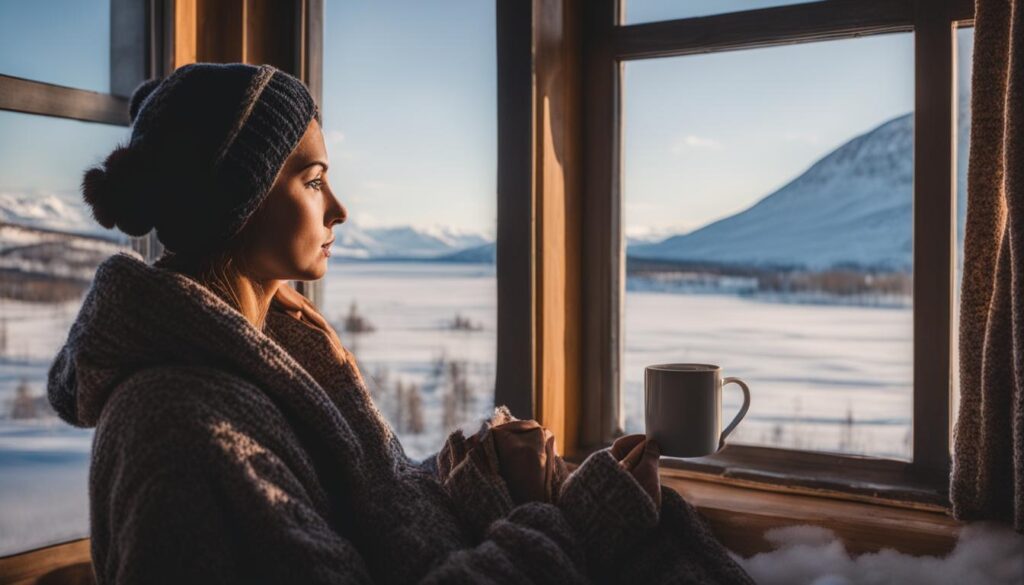 staying cozy in Tromsø winter