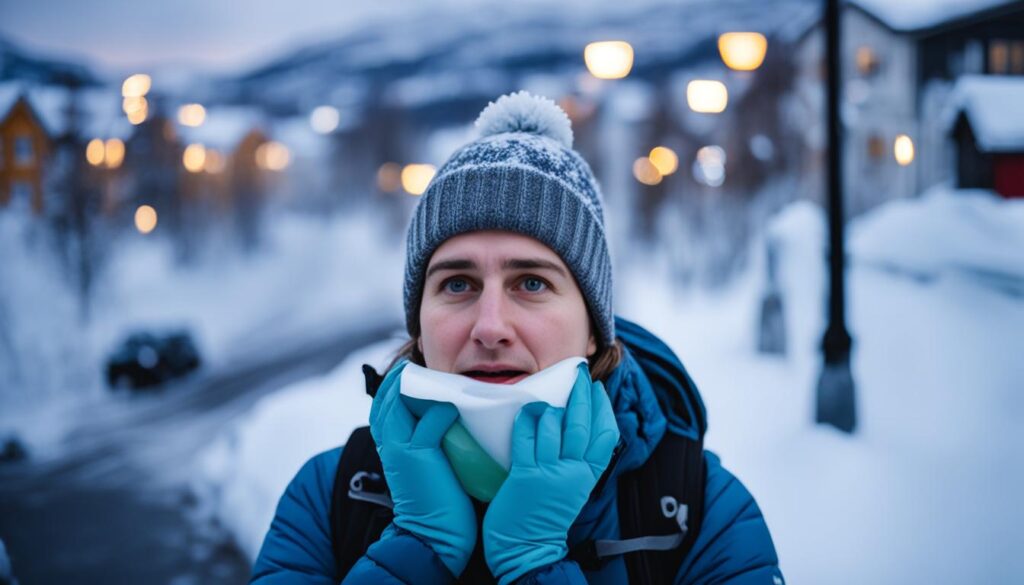 staying warm in Tromsø winter