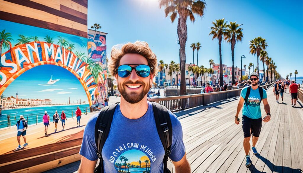 tips for walking in Venice to Santa Monica