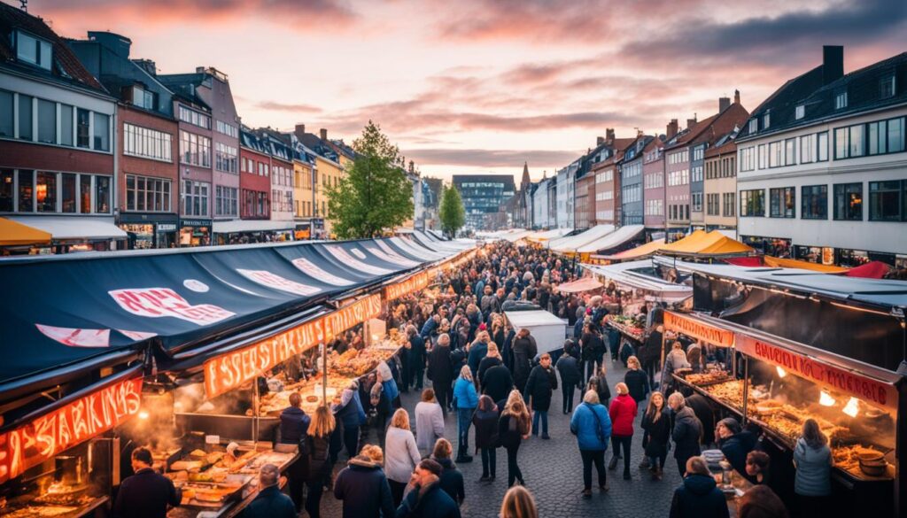 top street food vendors in Aarhus