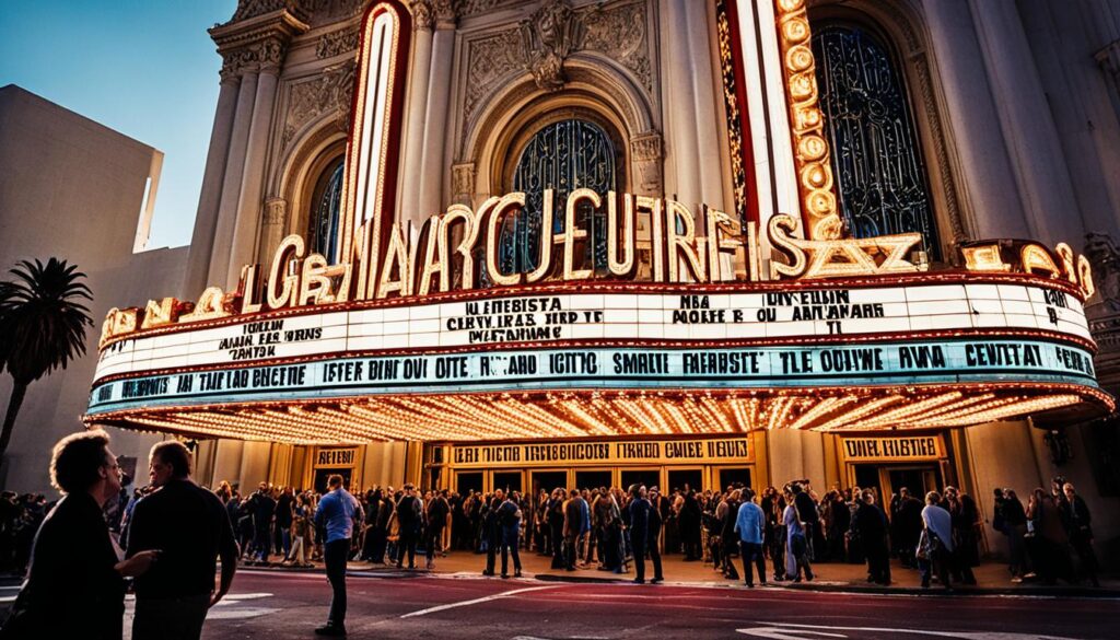 top theaters in LA