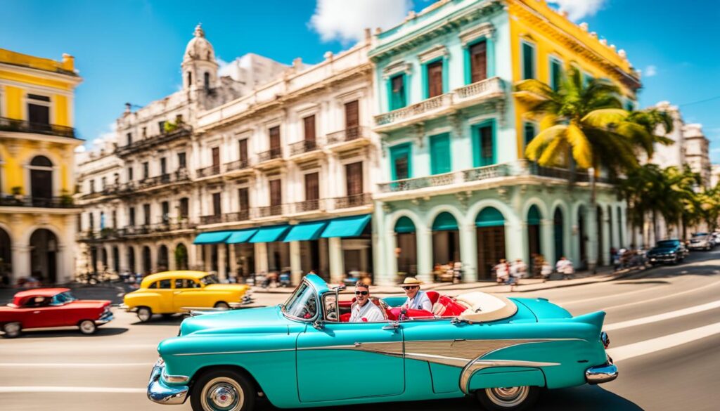 vintage car tours Havana