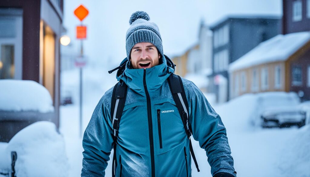 winter clothing in Tromsø
