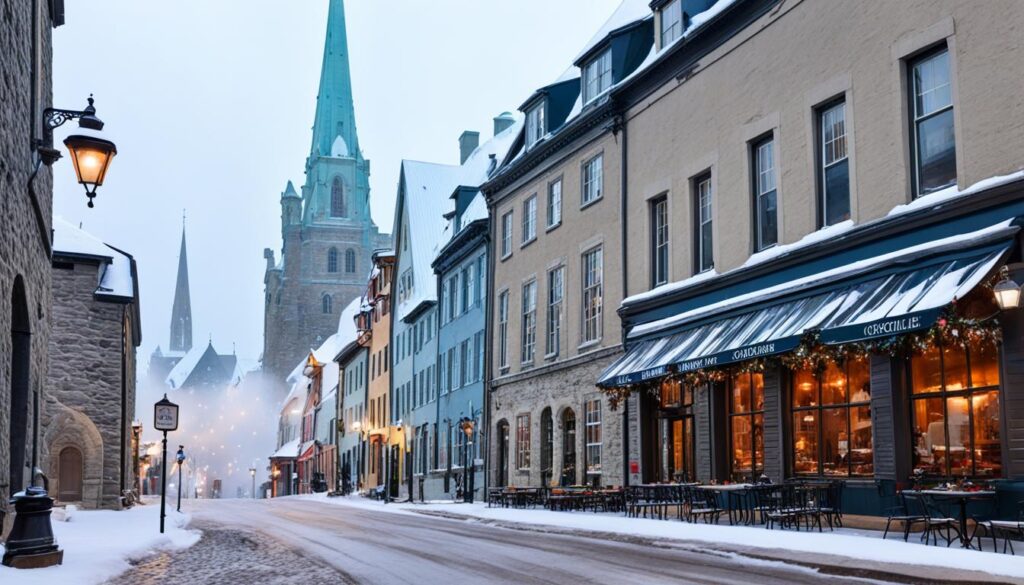 winter in Quebec City