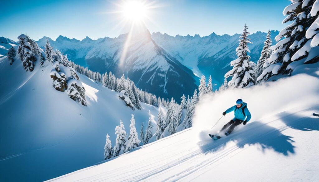 winter sports in Switzerland