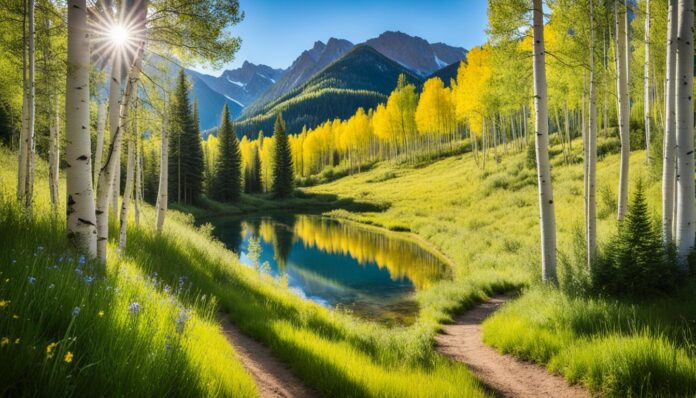 Aspen hiking trails with stunning views?