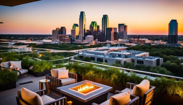 Best rooftop bars with city views in Dallas