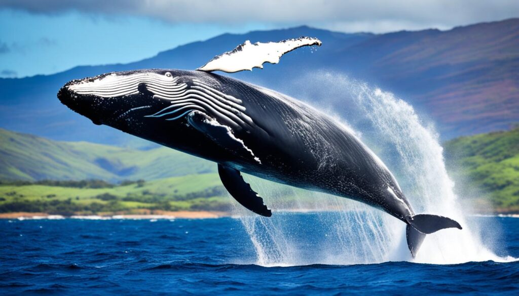 Best time to see whales in Maui