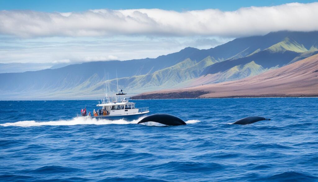 Best time to see whales in Maui