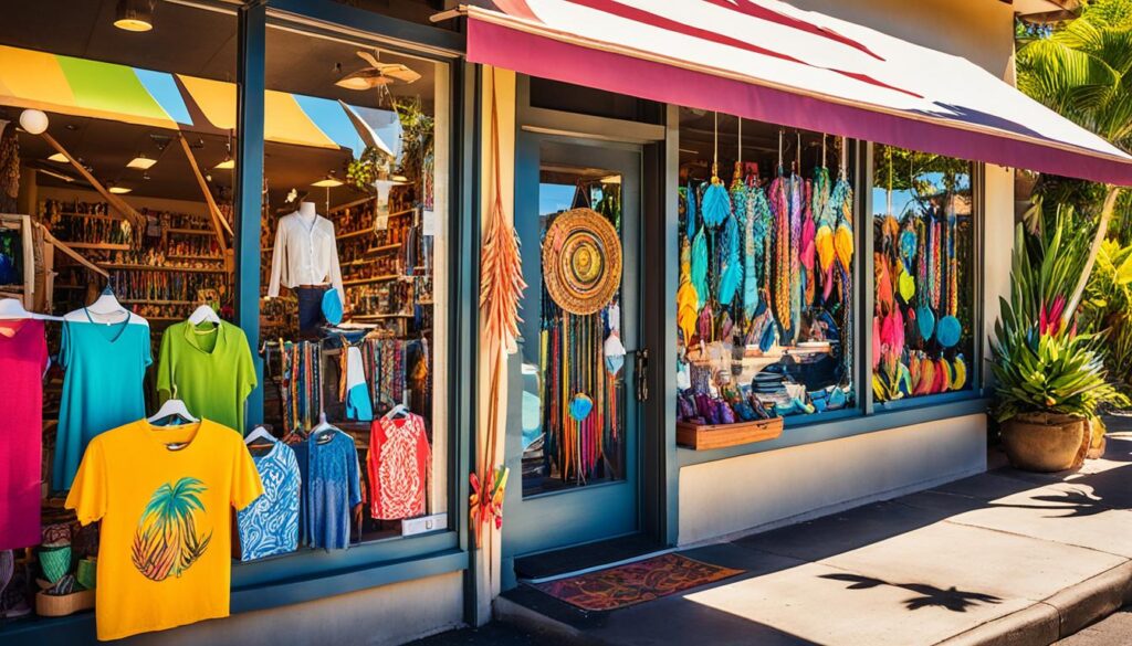 Boutique Shopping in Maui