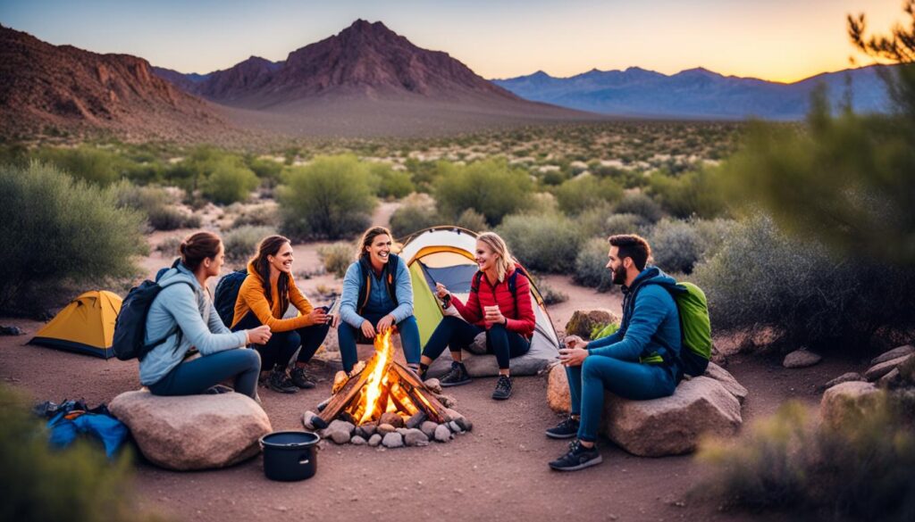 Camping near Tucson