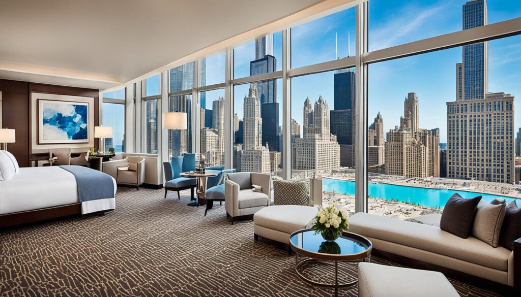 Chic accommodations in Chicago