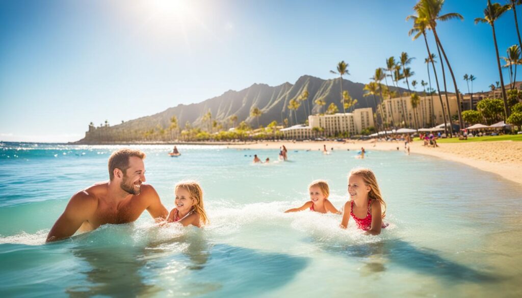 Family-friendly beaches in Honolulu