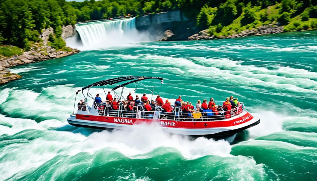 Family-friendly boat tours in Niagara Falls